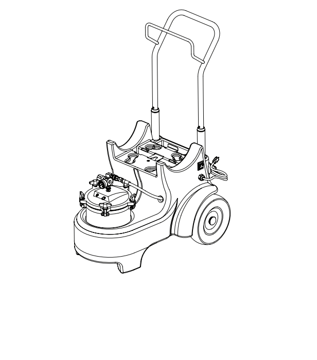 HVLP Power Cart (0508040)